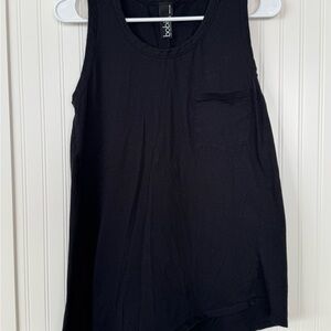 bobi Black Tie Tank Top - Size Large